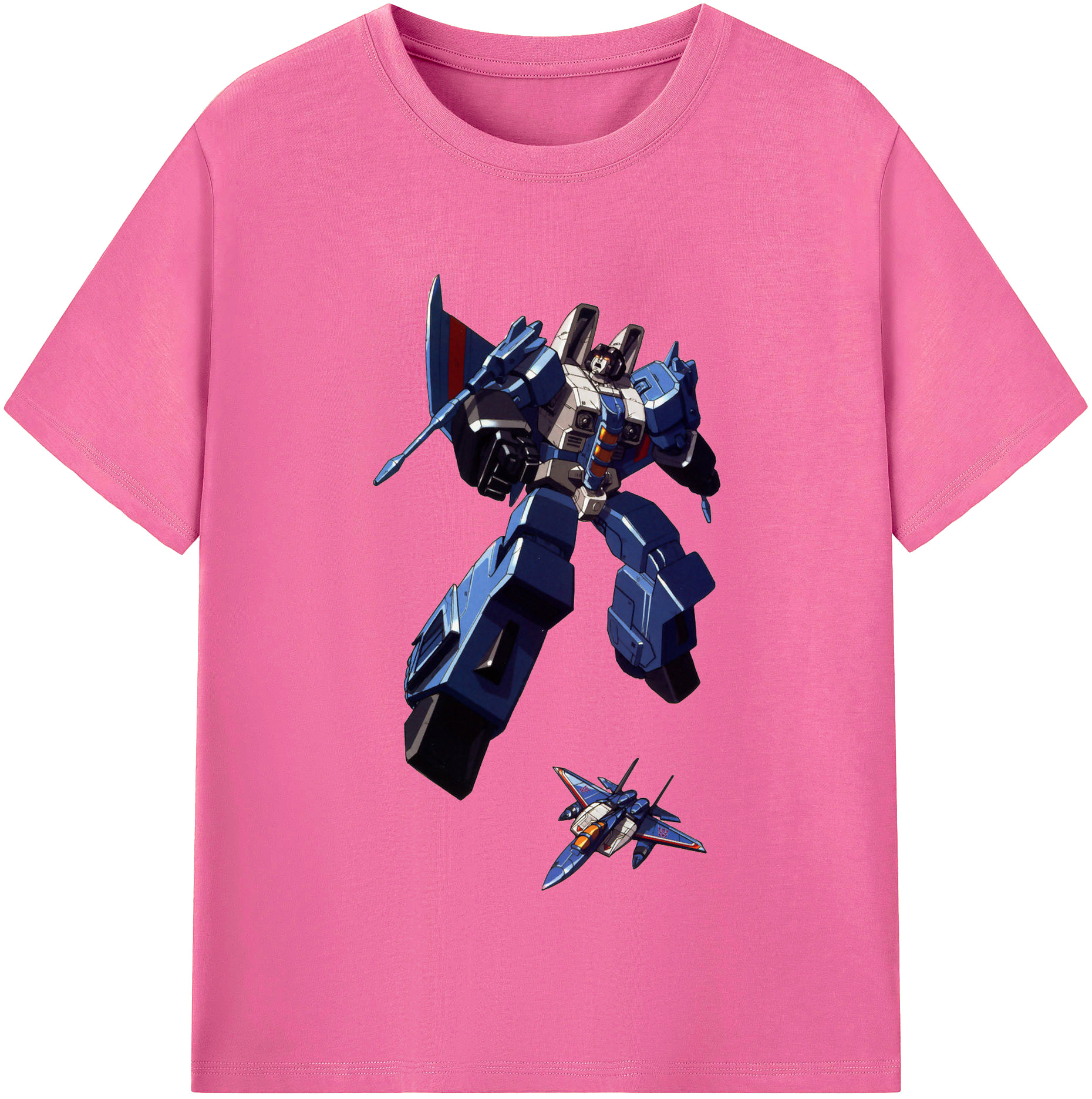 （画像用）  レディースカジュアルプリントTシャツ（綿100％）